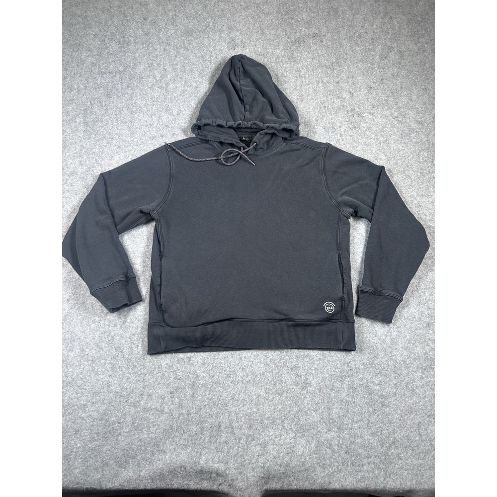 Allbirds The R&R Hoodie Womens Large Black Long Sleeve Pullover